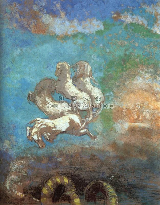 The Chariot of Apollo - 奥蒂诺·雷东